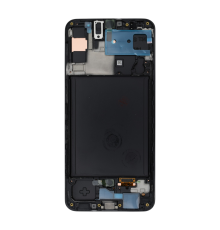 Дисплей Samsung A307 Galaxy A30s (2019) з сенсором та рамкою black (Original Assembled) PLS-00-00159165