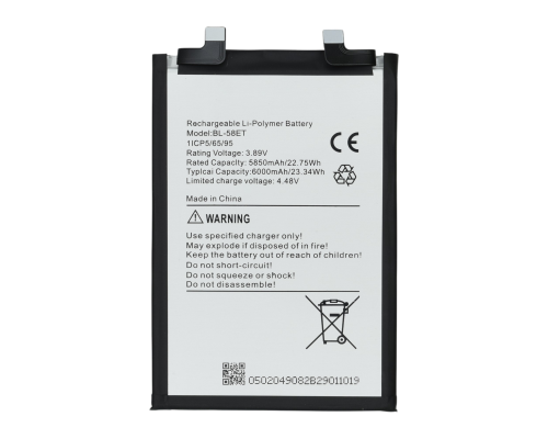 Акумулятор Tecno BL-58ET (Original China) PLS-00-00133534