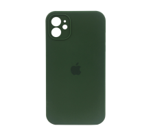 Чохол Silicone Case Full Camera Protective iPhone 12 army green PLS-00-00104599