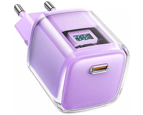 Зарядний пристрій Acefast A53 30W 3A USB-C purple PLS-00-00124209