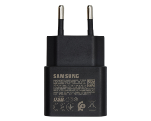 Зарядний пристрій Samsung EP-T2510 25W 3A 1USB-C (Original China) black PLS-00-00142474