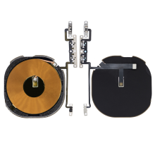 Шлейф iPhone XS з кнопками гучності та бездротовою зарядкою (Original Used) PLS-00-00107463