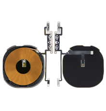 Шлейф iPhone XS з кнопками гучності та бездротовою зарядкою (Original Used) PLS-00-00107463