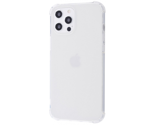 Чохол WXD Silicone 0.8 mm HQ iPhone 12 Pro Max transparent PLS-00-00077180