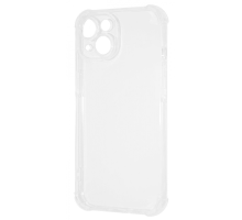 Чохол WXD Silicone 0.8 mm HQ iPhone 15 transparent PLS-00-00109352