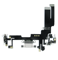 Шлейф iPhone 14 з роз'ємом зарядки white PLS-00-00107163