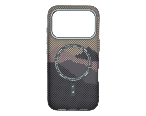 Чохол D Glory Ultra Slim with MagSafe iPhone 17 Pro brown mountain PLS-00-00149365