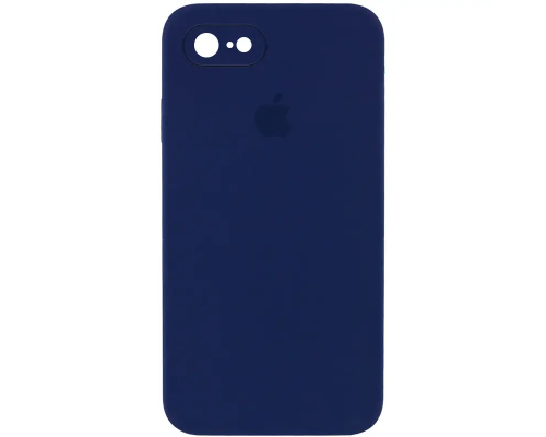 Чохол Silicone Case Квадратні Борти Full Camera iPhone 7 dark blue PLS-00-00105912