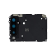 Скло камери Xiaomi Mi A3 з рамкою black (Service) PLS-00-00091675