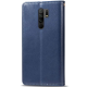 Чохол-книжка Leather GETMAN with card holder Xiaomi Redmi Note 8 Pro blue PLS-00-00129176