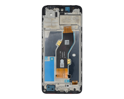 Дисплей Infinix Hot 40i з сенсором та рамкою black (Used) (ver. FPC) PLS-00-00161271