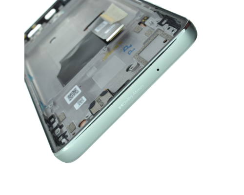 Дисплей Motorola XT2307 Moto Edge 40 Neo з сенсором та рамкою green (Original) PLS-00-00114302