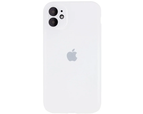 Чохол Silicone Case Full Camera Protective iPhone 12 white PLS-00-00104591