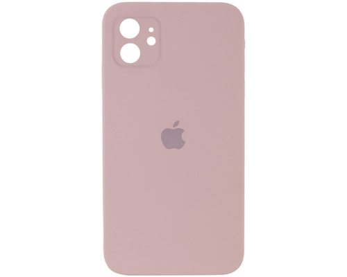 Чохол Silicone Case Full Camera Protective iPhone 12 pink sand PLS-00-00104592
