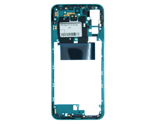 Середня частина корпусу Xiaomi Redmi Note 10 5G green (Original China) PLS-00-00099559