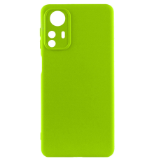 Чохол Silicone Cover Full Camera Xiaomi Redmi Note 12S neon green PLS-00-00118639