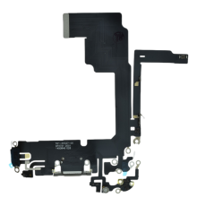 Шлейф iPhone 15 Pro з роз'ємом зарядки natural titanium PLS-00-00112847