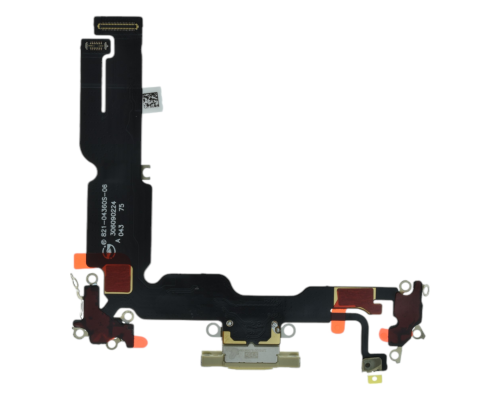 Шлейф iPhone 15 Plus з роз'ємом зарядки yellow (Original China) PLS-00-00112858