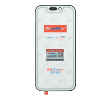 Скло дисплея iPhone 17 Pro з OCA black (Musttby) PLS-00-00149005