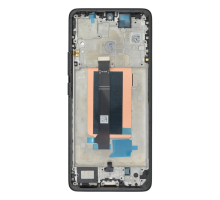 Дисплей Xiaomi Redmi Note 13 Pro+ з сенсором та рамкою black (IPS) PLS-00-00138709