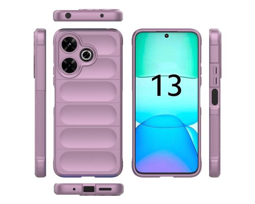 Чохол Magic Shield Xiaomi Redmi 13 lavender PLS-00-00158093