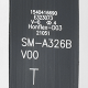 Дисплей Samsung A326B Galaxy A32 5G (2021) з сенсором black (Original China) PLS-00-00073578
