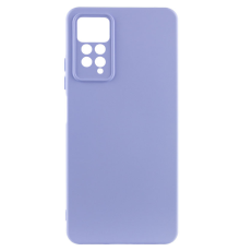 Чохол Silicone Cover Full Camera Xiaomi Redmi Note 11 Pro 5G lilac blue PLS-00-00118025