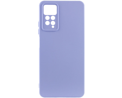 Чохол Silicone Cover Full Camera Xiaomi Redmi Note 11 Pro 5G lilac blue PLS-00-00118025