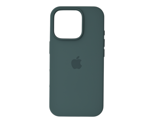 Чохол Silicone Case Full Protective iPhone 16 Pro Max pine green PLS-00-00130737