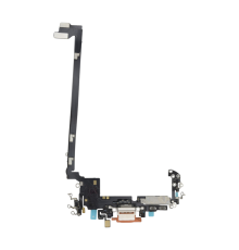 Шлейф для iPhone 17 Pro Max з роз'ємом зарядки US orange (OEM) PLS-00-00152701