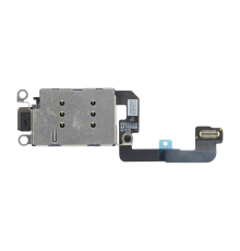 Роз'єм Sim карти для iPhone 16 (One Sim) зі шлейфом PLS-00-00164716