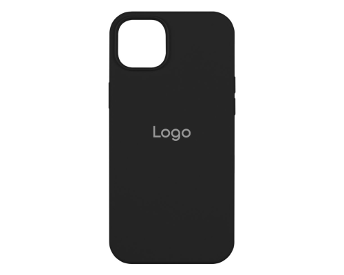 Чохол Silicone Case Full Protective iPhone 15 Plus black PLS-00-00108977