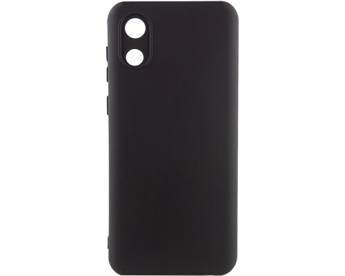 Чохол Silicone Cover Full Camera Samsung A032 Galaxy A03 Core black PLS-00-00103745