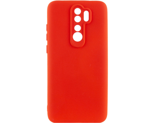 Чохол Silicone Cover Full Camera Xiaomi Redmi 9 red PLS-00-00103713