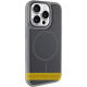 Чохол TechWoven Hybrid with Magnetic для iPhone 15 Pro gray black PLS-00-00165297