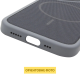 Чохол TechWoven Hybrid with Magnetic для iPhone 15 Pro gray black PLS-00-00165297