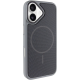 Чохол TechWoven Hybrid with Magnetic для iPhone 17 gray black PLS-00-00165329