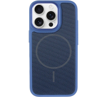 Чохол TechWoven Hybrid with Magnetic для iPhone 16 Pro blue PLS-00-00165313