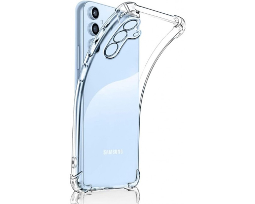 Чохол WXD Silicone 0.8 mm HQ Samsung A556 Galaxy A55 5G clear PLS-00-00138544