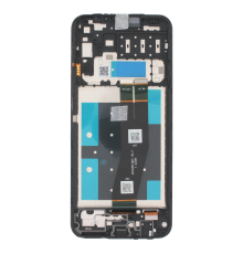 Дисплей Samsung A145 Galaxy A14 LTE (2023) з сенсором та рамкою black (Original) PLS-00-00103457