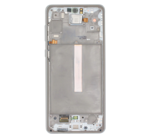 Дисплей Samsung A736 Galaxy A73 (2022) з сенсором та рамкою white (Original) PLS-00-00091732