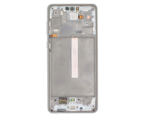 Дисплей Samsung A736 Galaxy A73 (2022) з сенсором та рамкою white (Original) PLS-00-00091732