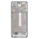 Дисплей Samsung A736 Galaxy A73 (2022) з сенсором та рамкою white (Original) PLS-00-00091732
