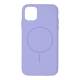 Чохол Silicone case Beats with MagSafe iPhone 11 elegant purple PLS-00-00155166