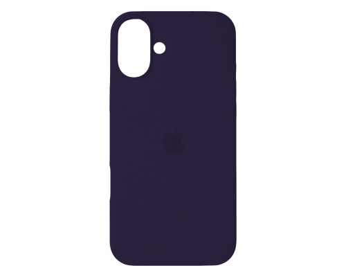Чохол Silicone Case Full Protective iPhone 16 berry purple PLS-00-00130548