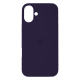 Чохол Silicone Case Full Protective iPhone 16 berry purple PLS-00-00130548