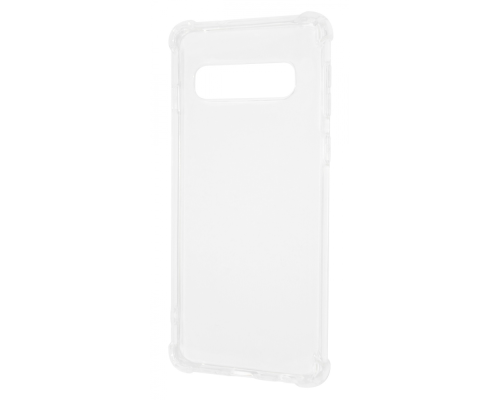 Чохол WXD Silicone 0.8 mm HQ Samsung G973 Galaxy S10 transparent PLS-00-00096465