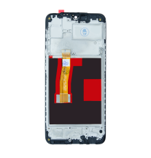 Дисплей Realme 5 Pro з сенсором та рамкою black PLS-00-00081506