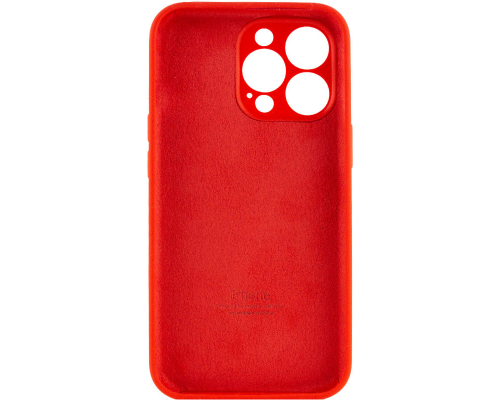 Чохол Silicone Case Full Camera Protective iPhone 14 Pro Max red PLS-00-00099903
