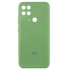 Чохол Silicone Cover Full Camera Xiaomi Redmi 10C mint PLS-00-00099968